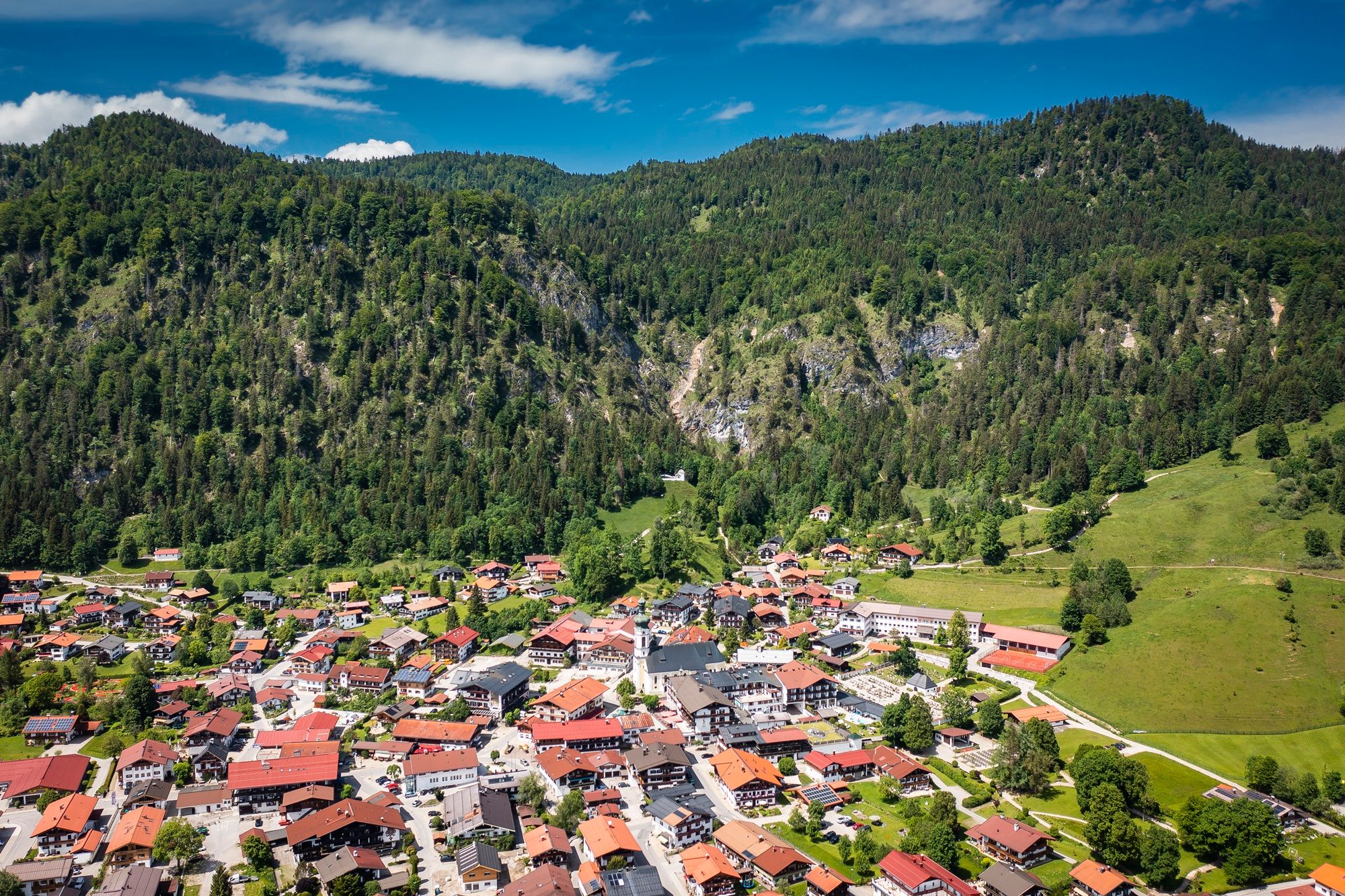 Reit im Winkl von oben